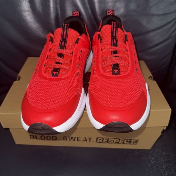 UA Project Rock BSR 5 Men\'s Training Shoes Size 13 Racer Red 3028296-713 | $90